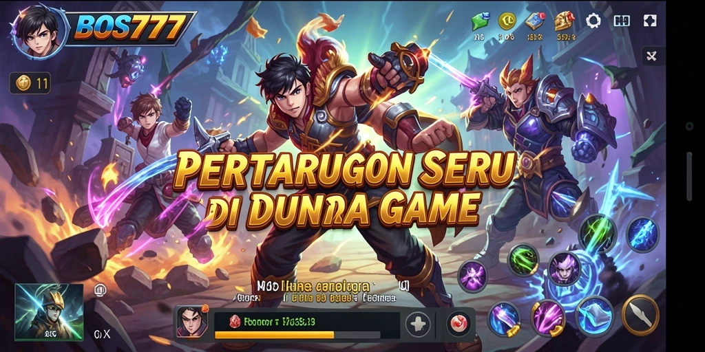 Tampilan gameplay menarik dari BOS777 yang menghadirkan pertarungan seru.