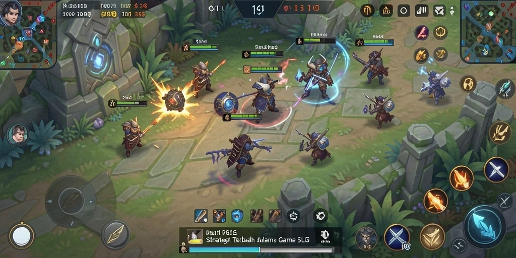 Screenshot PG11 menampilkan gameplay SLG yang mendebarkan dan strategis.