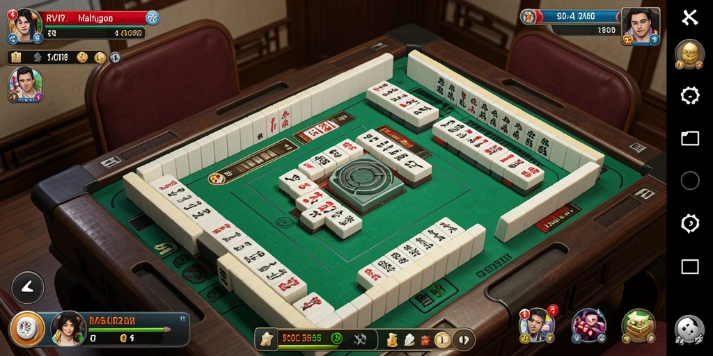 Gameplay Mahjong yang menantang dan menyenangkan di RVIP2.